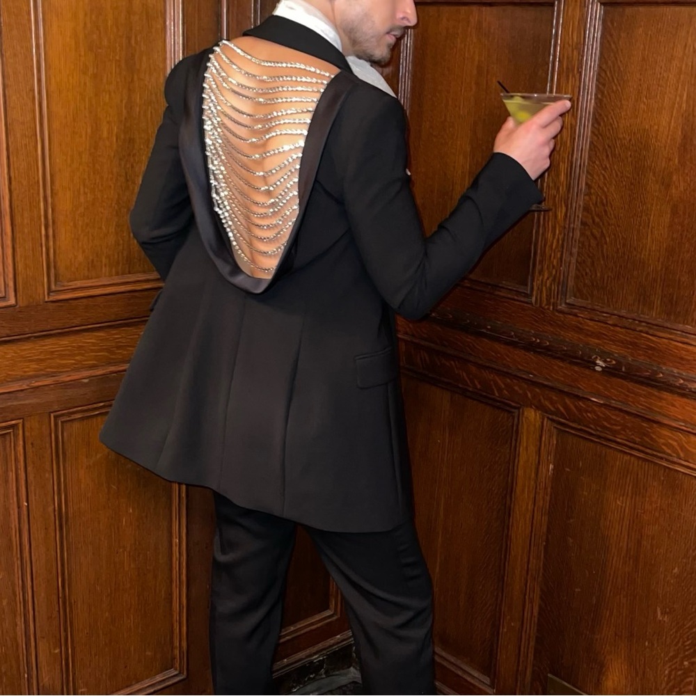 Area Crystal Blazer